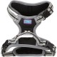 Dog & Co Sports Harness Padded Reflective Black Small Dog & Co Sports Harness Padded Reflective Black Small