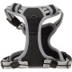 Dog & Co Sports Harness Padded Reflective Black Small Dog & Co Sports Harness Padded Reflective Black Small