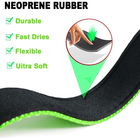 Dog Collar, Reflective Adjustable Basic Dog Collar with Soft Neoprene Padding, Durable Nylon Pet Collars for Puppies, Small Dogs Dog Collar, Reflective Adjustable Basic Dog Collar with Soft Neoprene Padding, Durable Nylon Pet Collars for Puppies, Small Dogs