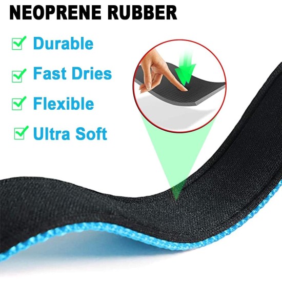 Dog Collar, Reflective Adjustable Basic Dog Collar with Soft Neoprene Padding, Durable Nylon Pet Collars for Puppies, Small Dogs Dog Collar, Reflective Adjustable Basic Dog Collar with Soft Neoprene Padding, Durable Nylon Pet Collars for Puppies, Small Dogs