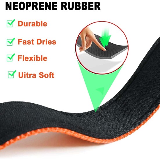 Dog Collar, Reflective Adjustable Basic Dog Collar with Soft Neoprene Padding, Durable Nylon Pet Collars for Puppies, Small Dogs Dog Collar, Reflective Adjustable Basic Dog Collar with Soft Neoprene Padding, Durable Nylon Pet Collars for Puppies, Small Dogs