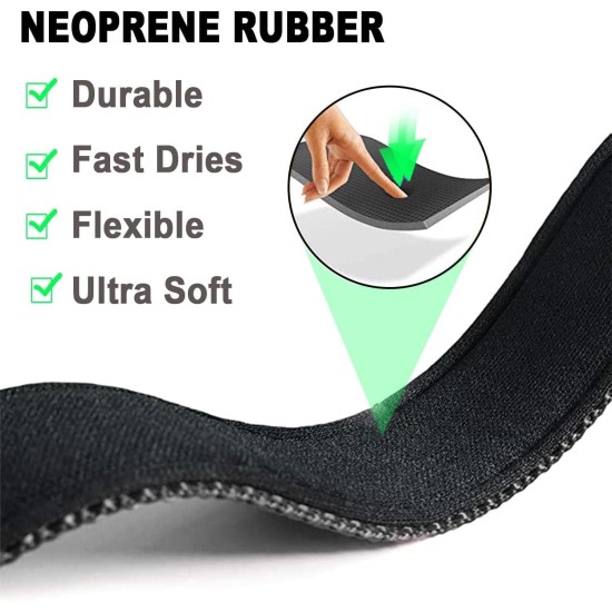 Dog Collar, Reflective Adjustable Basic Dog Collar with Soft Neoprene Padding, Durable Nylon Pet Collars for Puppies, Small Dogs Dog Collar, Reflective Adjustable Basic Dog Collar with Soft Neoprene Padding, Durable Nylon Pet Collars for Puppies, Small Dogs