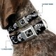 Dog Collar, Seatbelt Buckle, Lucky Red, 18" to 32", 1.5" Wide Dog Collar, Seatbelt Buckle, Lucky Red, 18" to 32", 1.5" Wide