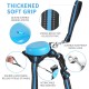 Dog Harness and Lead, Dog Harness with 1.8 m Retractable Multifunction Dog Lead with One Button Control, One Hand Brake, Tangle Free, Small