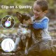 Dog Lights 2 Pack LED Rechargeable Dog Collar Lights Clip On with RGB Colour Pet Safety Lights Illuminated Dog Harness Light for Night Hiking Camping Dog Lights 2 Pack LED Rechargeable Dog Collar Lights Clip On with RGB Colour Pet Safety Lights Illuminated Dog Harness Light for Night Hiking Camping