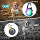 Dog Lights 2 Pack LED Rechargeable Dog Collar Lights Clip On with RGB Colour Pet Safety Lights Illuminated Dog Harness Light for Night Hiking Camping Dog Lights 2 Pack LED Rechargeable Dog Collar Lights Clip On with RGB Colour Pet Safety Lights Illuminated Dog Harness Light for Night Hiking Camping