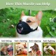 Dog Muzzle Breathable Mesh Muzzle for XXS to XXL Dogs Chihuahua, Beagle and Golden Retriever, Adjustable Pet Muzzles for Biting and Chewing, Allows Beating and Drinking