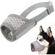 Dog Muzzle Breathable Mesh Muzzle for XXS to XXL Dogs Chihuahua, Beagle and Golden Retriever, Adjustable Pet Muzzles for Biting and Chewing, Allows Beating and Drinking