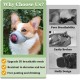Dog Muzzle Breathable Mesh Muzzle for XXS to XXL Dogs Chihuahua, Beagle and Golden Retriever, Adjustable Pet Muzzles for Biting and Chewing, Allows Beating and Drinking