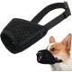 Dog Muzzle Breathable Mesh Muzzle for XXS to XXL Dogs Chihuahua, Beagle and Golden Retriever, Adjustable Pet Muzzles for Biting and Chewing, Allows Beating and Drinking