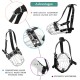 Dog Muzzle Chrome Plated Metal Dog Muzzle with Adjustable Leather Straps (No.5+) Circumference 12-13 inches Length 4.7-5.1 inches Dog Muzzle Chrome Plated Metal Dog Muzzle with Adjustable Leather Straps (No.5+) Circumference 12-13 inches Length 4.7-5.1 inches