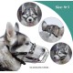Dog Muzzle Chrome Plated Metal Dog Muzzle with Adjustable Leather Straps (No.5+) Circumference 12-13 inches Length 4.7-5.1 inches Dog Muzzle Chrome Plated Metal Dog Muzzle with Adjustable Leather Straps (No.5+) Circumference 12-13 inches Length 4.7-5.1 inches