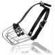 Dog Muzzle Chrome Plated Metal Dog Muzzle with Adjustable Leather Straps (No.5+) Circumference 12-13 inches Length 4.7-5.1 inches Dog Muzzle Chrome Plated Metal Dog Muzzle with Adjustable Leather Straps (No.5+) Circumference 12-13 inches Length 4.7-5.1 inches