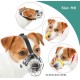 Dog Muzzle Chrome Plated Metal Dog Muzzle with Adjustable Leather Straps (No.5+) Circumference 12-13 inches Length 4.7-5.1 inches Dog Muzzle Chrome Plated Metal Dog Muzzle with Adjustable Leather Straps (No.5+) Circumference 12-13 inches Length 4.7-5.1 inches