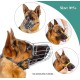 Dog Muzzle Chrome Plated Metal Dog Muzzle with Adjustable Leather Straps (No.5+) Circumference 12-13 inches Length 4.7-5.1 inches Dog Muzzle Chrome Plated Metal Dog Muzzle with Adjustable Leather Straps (No.5+) Circumference 12-13 inches Length 4.7-5.1 inches