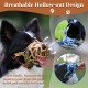 Dog Muzzle, Printed Basket Muzzle for Small, Medium and Large Dogs, Dachshund, Beagle, Breathable Pet Muzzles to Prevent Biting and Prevent Chewing Dog Muzzle, Printed Basket Muzzle for Small, Medium and Large Dogs, Dachshund, Beagle, Breathable Pet Muzzles to Prevent Biting and Prevent Chewing