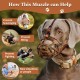 Dog Muzzle, Printed Basket Muzzle for Small, Medium and Large Dogs, Dachshund, Beagle, Breathable Pet Muzzles to Prevent Biting and Prevent Chewing Dog Muzzle, Printed Basket Muzzle for Small, Medium and Large Dogs, Dachshund, Beagle, Breathable Pet Muzzles to Prevent Biting and Prevent Chewing