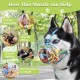 Dog Muzzle, Printed Basket Muzzle for Small, Medium and Large Dogs, Dachshund, Beagle, Breathable Pet Muzzles to Prevent Biting and Prevent Chewing Dog Muzzle, Printed Basket Muzzle for Small, Medium and Large Dogs, Dachshund, Beagle, Breathable Pet Muzzles to Prevent Biting and Prevent Chewing