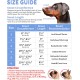 Dog Muzzle Soft Basket Silicone Muzzles for Dogs, Prevent Biting, Chewing and Barking, Allows Drinking and Panting, Used with Collar (Blue, 5 (Snout 12"-13.7")