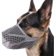 Dog Muzzle with Soft Mesh Cover for Small Medium Large Dogs Poisoned Bait Guard Muzzle with Adjustable Straps Prevent Biting, Chewing and Licking