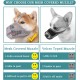 Dog Muzzle with Soft Mesh Cover for Small Medium Large Dogs Poisoned Bait Guard Muzzle with Adjustable Straps Prevent Biting, Chewing and Licking