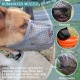 Dog Muzzle with Soft Mesh Cover for Small Medium Large Dogs Poisoned Bait Guard Muzzle with Adjustable Straps Prevent Biting, Chewing and Licking
