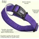 Dogline Comfort Microfiber Flat Collar for Dogs (W 3/4" L 13"-21"), Red Dogline Comfort Microfiber Flat Collar for Dogs (W 3/4" L 13"-21"), Red