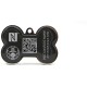 Dogtap Solid Digital Dog Tag Bone with NFC Chip and QR Code for Contact Details and Profile Letter PVC Metal Waterproof Heavy Duty 41.6 x 28.5 x 4.6mm Dogtap Solid Digital Dog Tag Bone with NFC Chip and QR Code for Contact Details and Profile Letter PVC Metal Waterproof Heavy Duty 41.6 x 28.5 x 4.6mm
