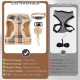 EXPAWLORER Puppy Harness and Leash for Small Dogs, Classic Plaid Pattern No Pull Adjustable Escape Proof for Outdoor Walking