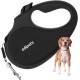 Edipets, Dog Lead, Extendable and Retractable, 5 m, 360 Degree Tangle-Free, Nylon Dog Lead for Small, Medium and Large Dogs (M, Black) Edipets, Dog Lead, Extendable and Retractable, 5 m, 360 Degree Tangle-Free, Nylon Dog Lead for Small, Medium and Large Dogs (M, Black)