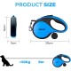 Edipets, Dog Lead, Extendable and Retractable Lead, 5M, 8M, Flexible Training Walking Leash for Small Medium Large Dogs (Blue, 8M) Edipets, Dog Lead, Extendable and Retractable Lead, 5M, 8M, Flexible Training Walking Leash for Small Medium Large Dogs (Blue, 8M)