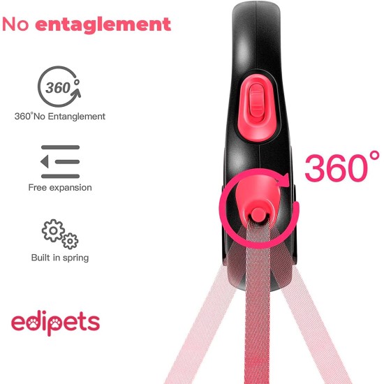 Edipets, Retractable Dog Lead, 3, 5 and 8 Metres, Flexible Band for Right and Walks, Dog Leash, Roller, Flexible Lead, Retractable (Grey, 8 Metres) Edipets, Retractable Dog Lead, 3, 5 and 8 Metres, Flexible Band for Right and Walks, Dog Leash, Roller, Flexible Lead, Retractable (Grey, 8 Metres)