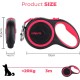 Edipets, Retractable Dog Lead, 3, 5 and 8 Metres, Flexible Band for Right and Walks, Dog Leash, Roller, Flexible Lead, Retractable (Grey, 8 Metres) Edipets, Retractable Dog Lead, 3, 5 and 8 Metres, Flexible Band for Right and Walks, Dog Leash, Roller, Flexible Lead, Retractable (Grey, 8 Metres)