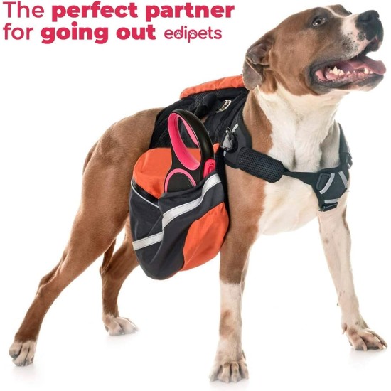 Edipets, Retractable Dog Lead, 3, 5 and 8 Metres, Flexible Band for Right and Walks, Dog Leash, Roller, Flexible Lead, Retractable (Grey, 8 Metres) Edipets, Retractable Dog Lead, 3, 5 and 8 Metres, Flexible Band for Right and Walks, Dog Leash, Roller, Flexible Lead, Retractable (Grey, 8 Metres)