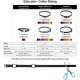 Educator Quick Snap Bungee Collar, 1-Inch Wide by 33-Inches Long, Red Educator Quick Snap Bungee Collar, 1-Inch Wide by 33-Inches Long, Red