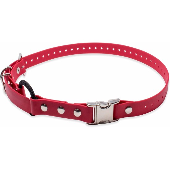 Educator Quick Snap Bungee Collar, 1-Inch Wide by 33-Inches Long, Red Educator Quick Snap Bungee Collar, 1-Inch Wide by 33-Inches Long, Red