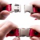 Educator Quick Snap Bungee Collar, 1-Inch Wide by 33-Inches Long, Red Educator Quick Snap Bungee Collar, 1-Inch Wide by 33-Inches Long, Red