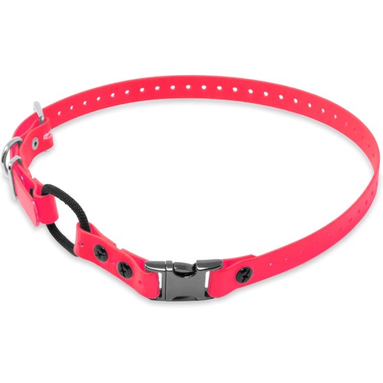 Educator Quick Snap Bungee Collar, 1-Inch Wide by 33-Inches Long, Red Educator Quick Snap Bungee Collar, 1-Inch Wide by 33-Inches Long, Red
