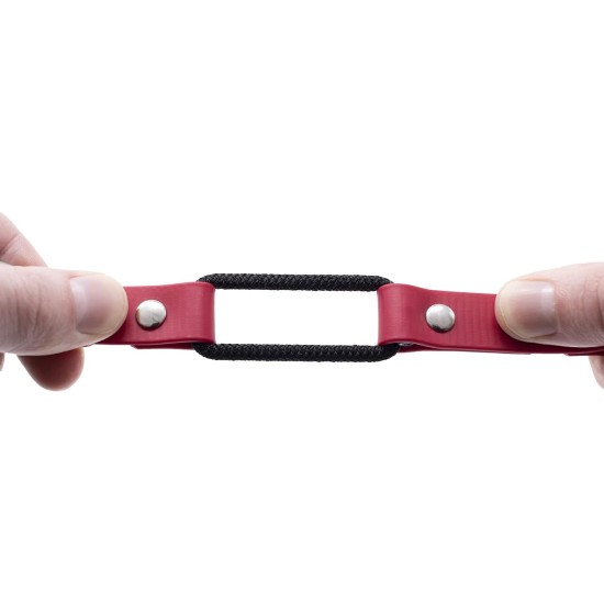 Educator Quick Snap Bungee Collar, 1-Inch Wide by 33-Inches Long, Red Educator Quick Snap Bungee Collar, 1-Inch Wide by 33-Inches Long, Red