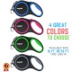 Emperor Pets 8 m Retractable Dog Lead - Up to 50 kg, Strong Retractable Dog Lead with Non-Slip Handle; One-Hand Brake, Pause & Lock; Extendable Dog Lead, Dog Leads for Large Dogs - BL26 Emperor Pets 8 m Retractable Dog Lead - Up to 50 kg, Strong Retractable Dog Lead with Non-Slip Handle; One-Hand Brake, Pause & Lock; Extendable Dog Lead, Dog Leads for Large Dogs - BL26
