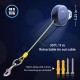 Extendable Dog Leash, 30 Feet, for Small to Large Dogs 25-60 lbs, Retractable Dog Leash, Ideal for Yard/Garden, Wall Mount, Retractable Spool for 70,000 Cycles (Black) Extendable Dog Leash, 30 Feet, for Small to Large Dogs 25-60 lbs, Retractable Dog Leash, Ideal for Yard/Garden, Wall Mount, Retractable Spool for 70,000 Cycles (Black)