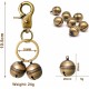 Extra Loud Cat Dog Bell for Collar, Pet Tracker and Falconry, Heavy Duty Brass Collar Pendant with Swivel Lobster Clasp, Large, Brass, 0, Brass, 0 Extra Loud Cat Dog Bell for Collar, Pet Tracker and Falconry, Heavy Duty Brass Collar Pendant with Swivel Lobster Clasp, Large, Brass, 0, Brass, 0