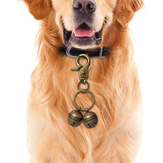 Extra Loud Cat Dog Bell for Collar, Pet Tracker and Falconry, Heavy Duty Brass Collar Pendant with Swivel Lobster Clasp, Large, Brass, 0, Brass, 0 Extra Loud Cat Dog Bell for Collar, Pet Tracker and Falconry, Heavy Duty Brass Collar Pendant with Swivel Lobster Clasp, Large, Brass, 0, Brass, 0