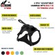Extreme Hybrid Harness in Aqua Blue - L Extreme Hybrid Harness in Aqua Blue - L