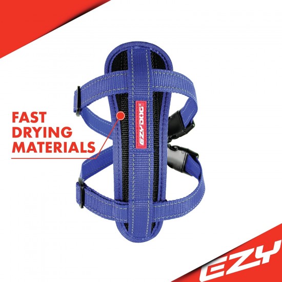 EzyDog Classic Chest Plate Harness, 2X-Large, Black EzyDog Classic Chest Plate Harness, 2X-Large, Black