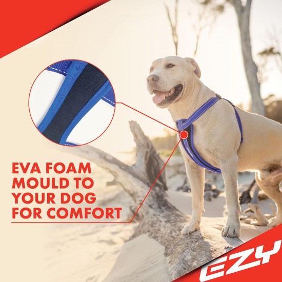 EzyDog Classic Chest Plate Harness, 2X-Large, Black EzyDog Classic Chest Plate Harness, 2X-Large, Black
