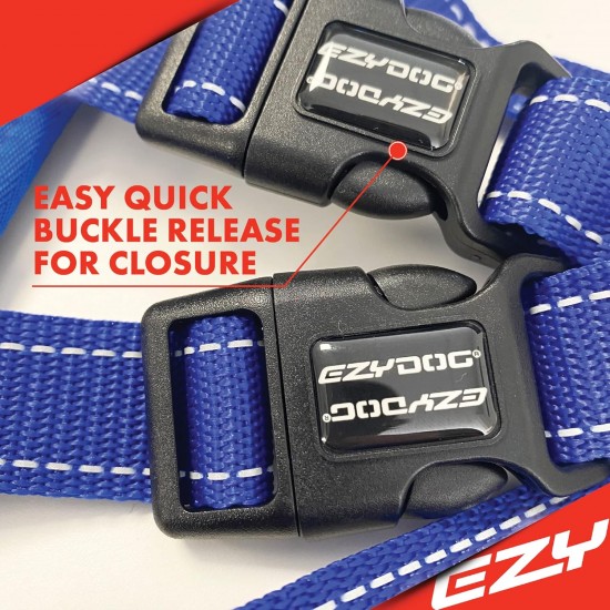 EzyDog Classic Chest Plate Harness, 2X-Large, Black EzyDog Classic Chest Plate Harness, 2X-Large, Black
