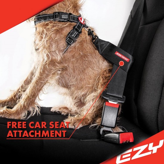 EzyDog Classic Chest Plate Harness, 2X-Large, Black EzyDog Classic Chest Plate Harness, 2X-Large, Black