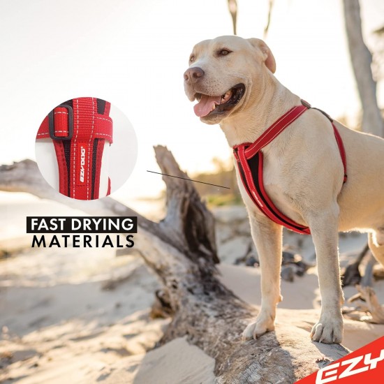 EzyDog Classic Chest Plate Harness, 2X-Large, Black EzyDog Classic Chest Plate Harness, 2X-Large, Black