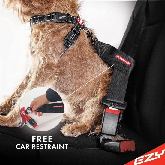 EzyDog Classic Chest Plate Harness, 2X-Large, Black EzyDog Classic Chest Plate Harness, 2X-Large, Black